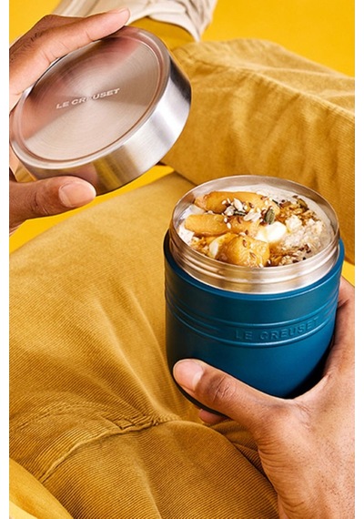 Le Creuset On The Go Termos Yemek Kabı Isı Yalıtımlı Koyu Turkuaz