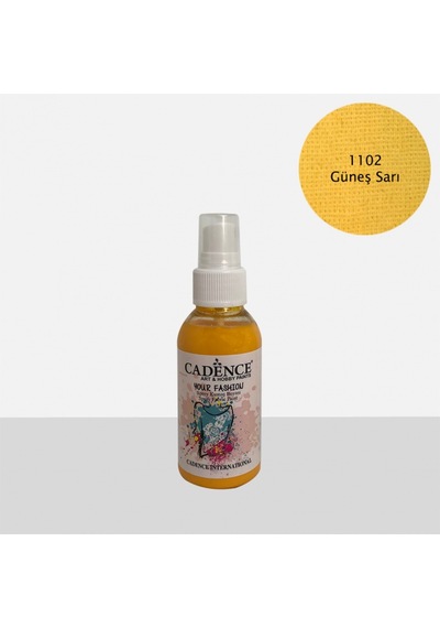 1102 Güneş Sarı Sprey Kumaş Boyası N11.5979