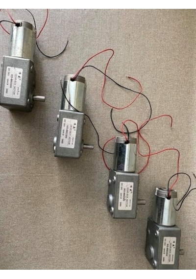 Ws-5882Gw 24V 9Rpm Sonsuz Dişli Motor - Redüktörlü Motor