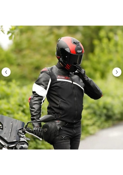Forte Gt Ar54 3 Mevsim Motosiklet Montu Red