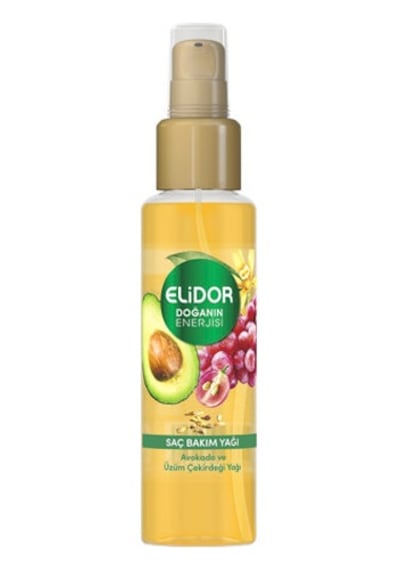 Elidor Avokado ve Üzüm Çekirdeği Saç Bakım Yağı 80 ML