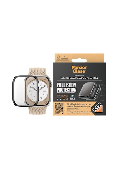 Panzerglass Full Body Apple Watch Uyumlu Series 9 With D3o 45mm