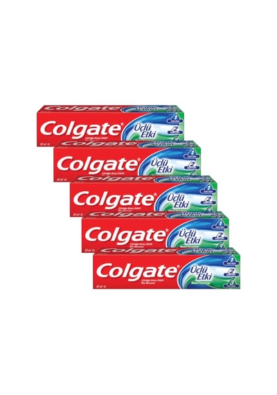 Colgate Üçlü Etki Diş Macunu 5 x 50 ML