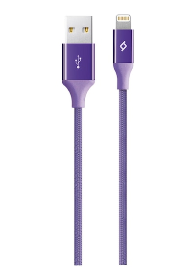 Ttec 2DK16MR Alumicable Apple Uyumlu iPhone Şarj Kablosu Mor