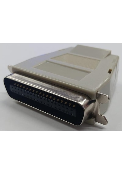 Centronics Konnektör - 36 Pin - Erkek - Beyaz