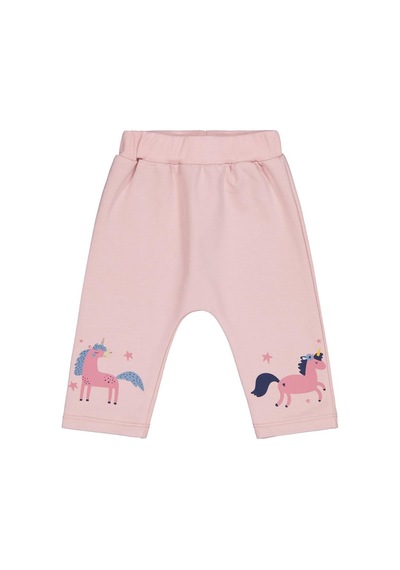 Civil Baby Unicorn Baskılı 6-18 Ay Tek Alt Bebe - Pembe Pastel Pembe