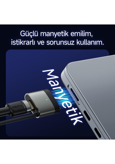 Acefast Ctoc Alüminyum Şarj Data Kablosu - C22-05