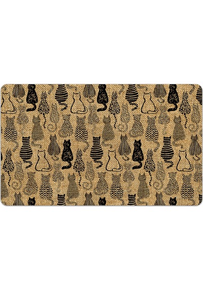 Evaşk Kapı Önü Paspası Vinil Kaymaz Tabanlı 45 X 70 Evaşkdm10119