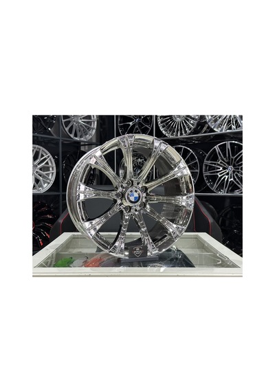 19 İnç 5x120 Bmw E60 M5 Uyumlu Krom 9.0-10.0 Ofset Jant Takımı 4adet