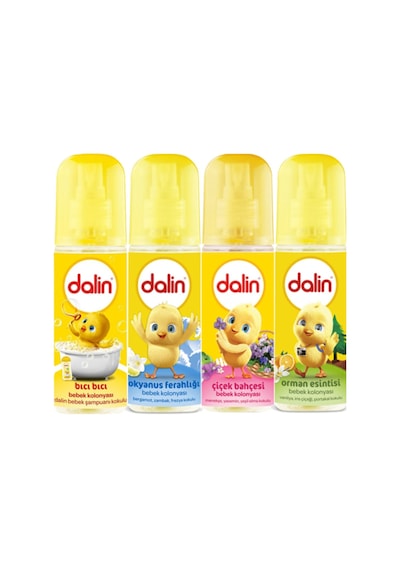 Dalin Bebek Kolonya Seti 150Ml 4'Lü Avantaj Paketi