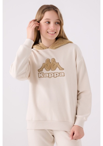Kappa Kız Çocuk Krem Sweatshirt 5274-45398 Krem