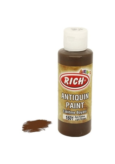 Rich 1601 Açık Kahve 120 Cc. Antiquin Eskitme Ahşap Boyası