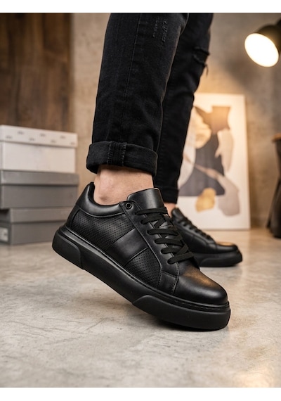 Boa Ba0247 Erkek Sneaker Günlük Casual Spor Ayakkabı Siyah Taban