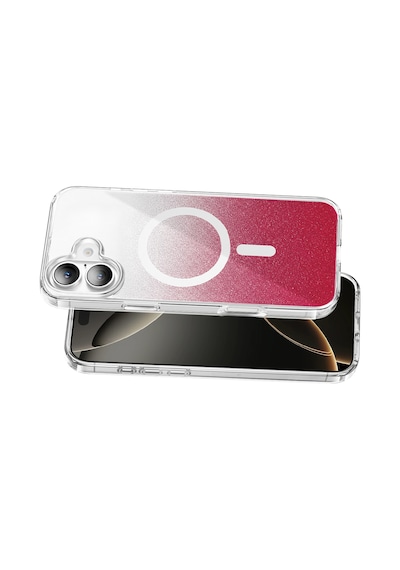 Onegif - 201 - Apple İphone 17 Sora Simli Magsafe Kapak - Glblseme - - Kırmızı