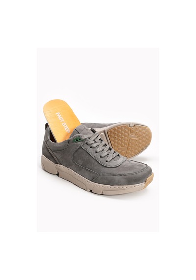 Fast Step Hakiki Deri Erkek Casual Ayakkabı 742ma244110 Haki