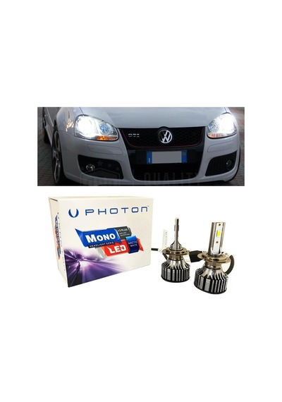 Vw Golf 5 Led Xenon Uzun Far Ampulü H7 Mono Yeni Seri Beyaz 2005-2010