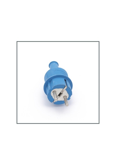 Palazzoli Spın Serisi Schuko Fiş Ip44 (kauçuk) 250v 2p+e 10/16a