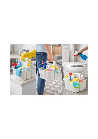 Emilahome Hungy Organizer Sepeti Mutfak Ve Banyo Şeffaf - 865606060 Şeffaf
