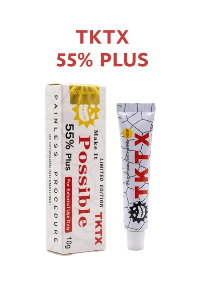 Tktx Beyaz %55 Dövme Ve Kalıcı Makyaj Öncesi Cilt Kremi 10g