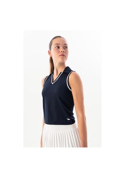 Maraton Regular Kadın Polo Yaka Navy Atlet Lacivert