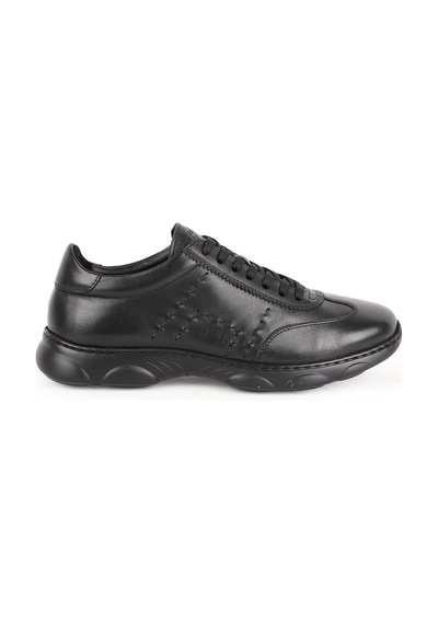 Libero Erkek Sneaker Siyah Hakiki Deri Yan Dikiş Detaylı Bağcıklı Hafif Bombeli Ergonomik Eva Taban L6034 Libero Erkek Sneaker Siyah Hakiki Deri Yan Dikiş Detaylı Bağcıklı Hafif Bombeli Ergonomik Eva Taban L6034