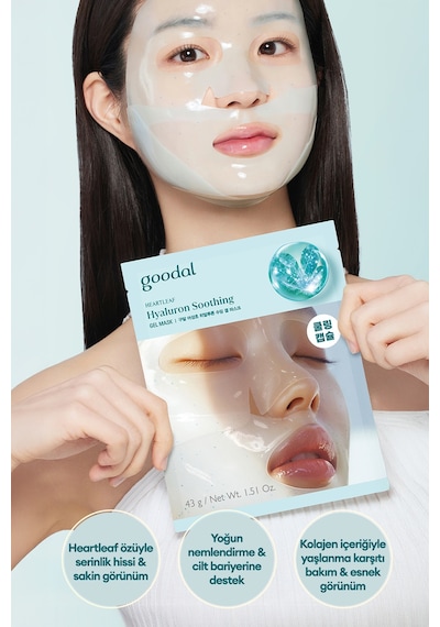 Goodal Heartleaf Hyaluron Soothing Gel Mask