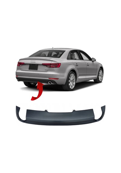 Audi A4 Arka Tampon Alt Spoyler 2016-2019 8W0807521