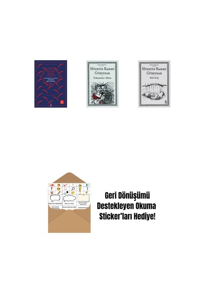 Kuyruklu Yıldız Altında Bir İzdivaç + Tebessüm-i Elem + Billur Kalp + Okuma Sticker'ları