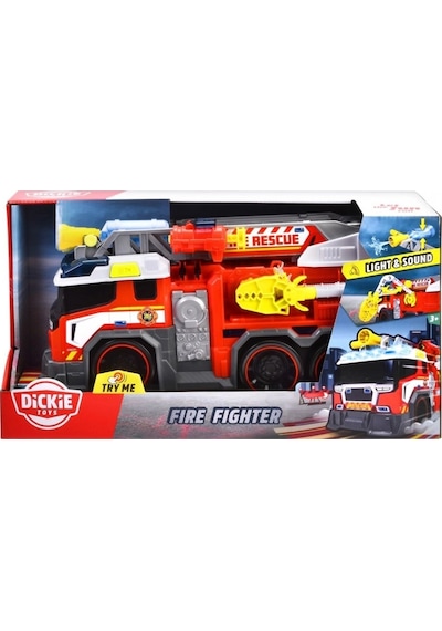 Mey İthalat 203307000 İtfaiye Arabası 37,5 Cm-dickie Kırmızı