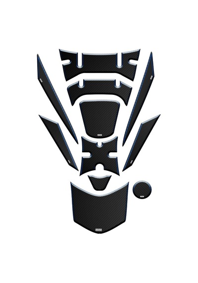 Honda Pcx 2018 - 2020 Uyumlu Tank Pad Set 009 Standart