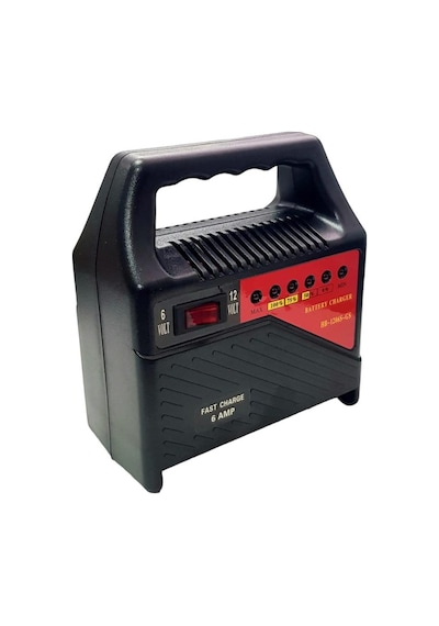 Electroon Hb 1206s 6v 12v Ayarlı 6amper Taşınabilir Akü Şarj Cihazı