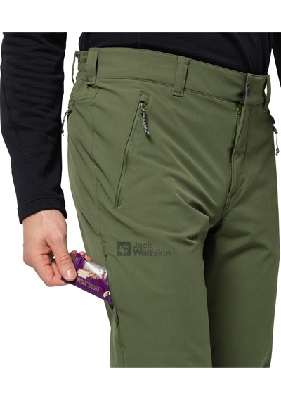 Jack Wolfskin - Actıvate Xt Pants M Yeşil Yeşil