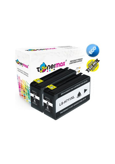 Hp 711xl Cz133a Designjet T120 / T520 Uyumlu Kartuş 2'li Paket
