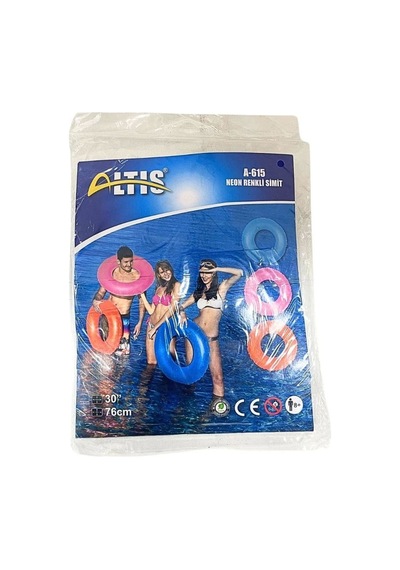 Neon Renkli Simit 71 Cm
