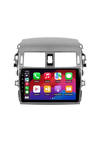 Toyota Corolla 2007-2012 Android Multimedya Carplay Android Auto Navigasyon 8gb Ram 128gb Pro 9"