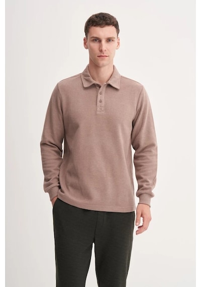 Cazador Caz 56460 Selanik Polo Yk. Sweat Erkek Camel 26kc56460-950