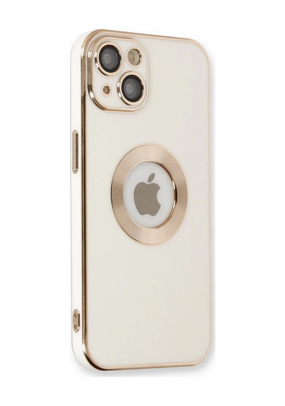 Apple Uyumlu iPhone 14 Plus Kılıf Store Silikon - Beyaz 0.2M-Çok Renkli