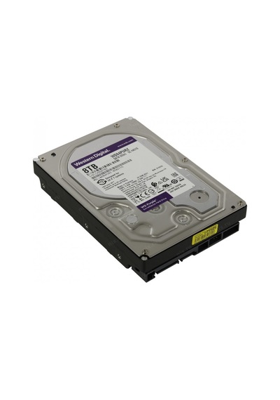Wd Purple 8Tb 5640Rpm 128 Mb Sata3 6Gbit/Sn Wd84Purz 7/24 Hdd