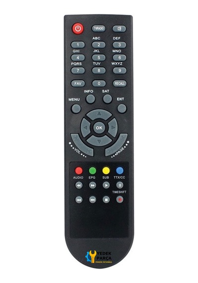 Sunny Uyumlu At-14950 Mini Hd Pvr Uydu Alıcı Kumandası