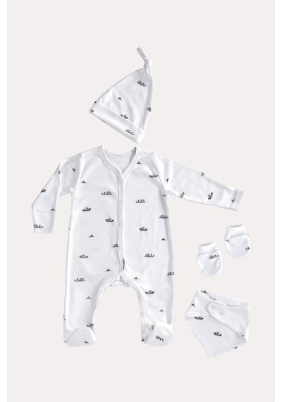 Mama Padre Nutria Yenidoğan Mini Set - 4 Parça Renkli - 861046988 Renkli