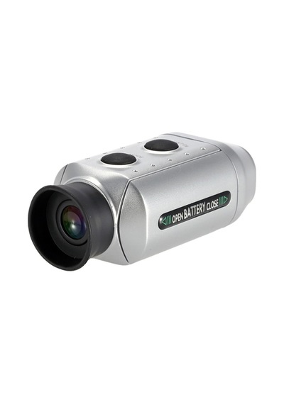 Dijital Mesafe Ölçer 7x18 Golf Range Finderscope 1000 Mt Siyah
