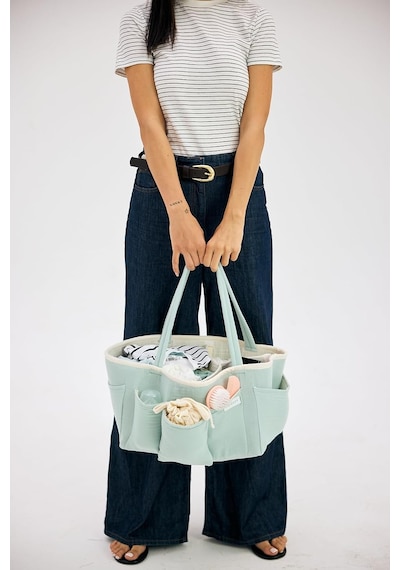 Müslin Anne Organizer Çanta Mint Yeşili Belirtilmemiş