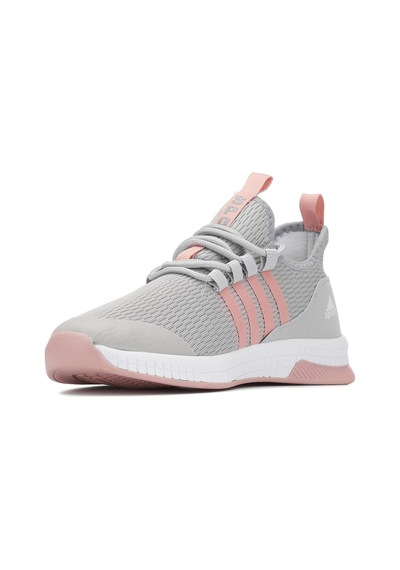 Günlük Unisex Sneaker Nefes Alabilen Triko Bağcıklı Hafif Yürüyüş Esnek Spor Ayakkabı 249 053 Buz- Pembe