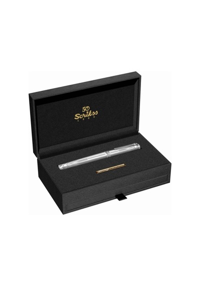 Scrikss 50. Yıl Özel Roller Kalem Heritage Platin