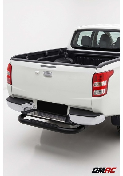 Ssangyong Kgm Musso 2026 Uyumlu Araca Özel Amazon Arka Koruma 76mm Siyah