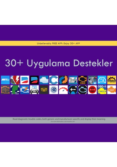 Monofe Ultra V1.5 Obd 2 Akıllı Araç Tanı Cihazı
