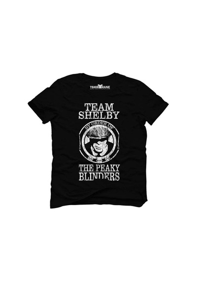 Tshirthane Peaky Blinders Team Tommy Shelby Tişört Erkek Tshirt