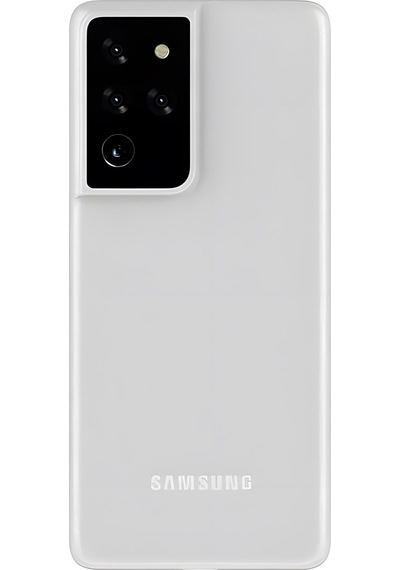 Galaxy Uyumlu S21 Ultra Süper Pp Silikon Kılıf Beyaz