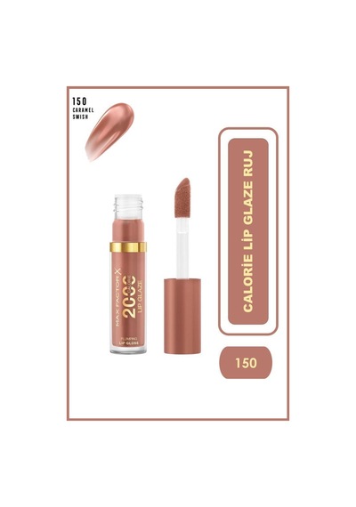 Max Factor 2000 Calorie Lip Glaze 150 Caramel 01 Milky Coffee