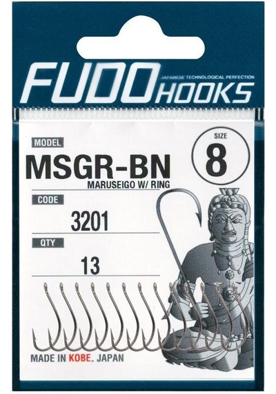 Fudo 3201 Maruseigo W/rıng Black Nikel İğne No: 2